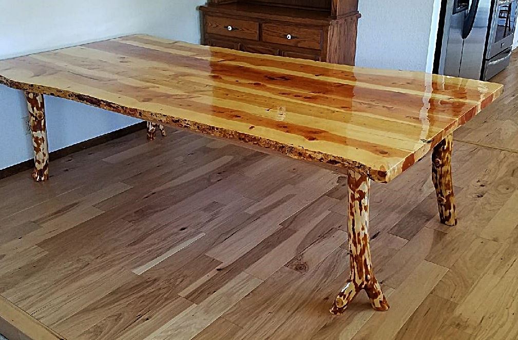 Laminated Juniper Slab Tops