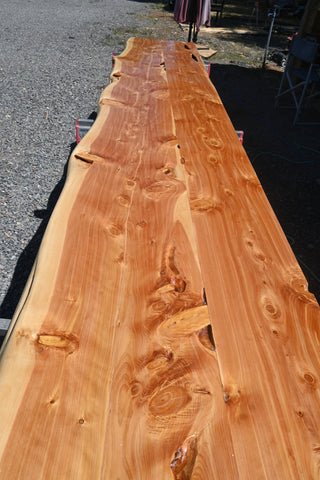 Laminated Juniper Slab Tops